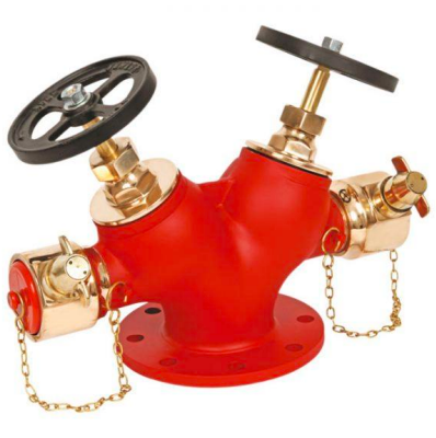 DOUBLE HEADE HYDRANT VALVE